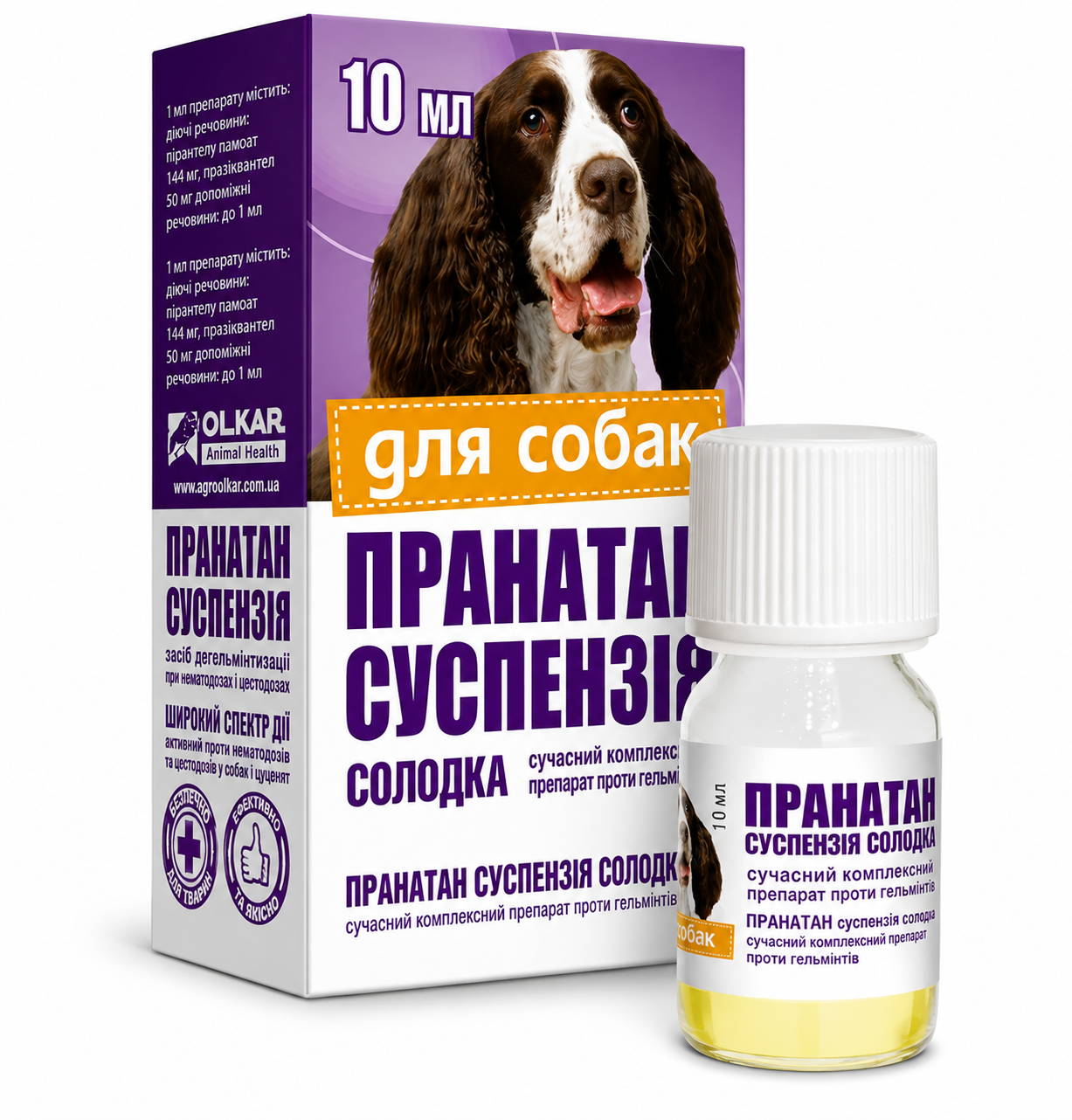 Ветпрепарат Пранатан для собак 10 мл