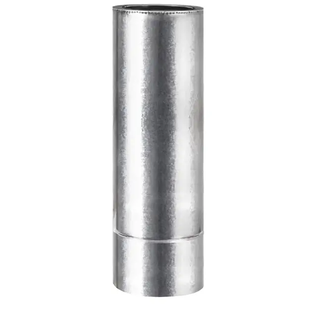 Труба-сэндвич Stalar ø230/300 мм 0,8 мм 1 м нерж/оц AISI 201 матовый (30624)