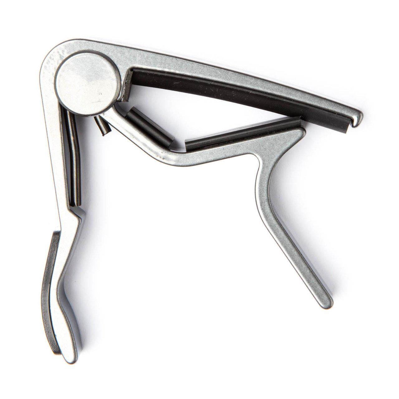 Каподастр Dunlop 83CS Smoked Chrome Acoustic Trigger Curved Capo (114887)