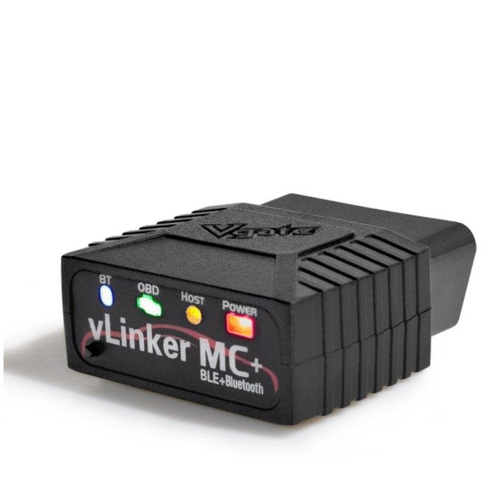 Адаптер диагностический OBD2 Vgate VLinker MC+ Bluetooth 4.0 для Android/iOS (2534142)