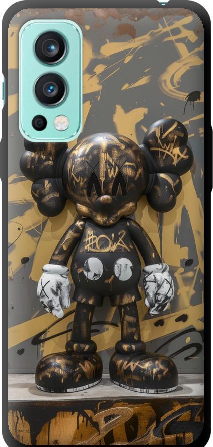 Чехол на OnePlus Nord 2 Bronze kaws (6097b-2468-42517) Чехол на OnePlus Nord 2 Bronze kaws (6097b-2468-42517)