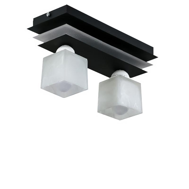 Люстра стельова Light House SRS-16048/2 на дві лампи Чорний