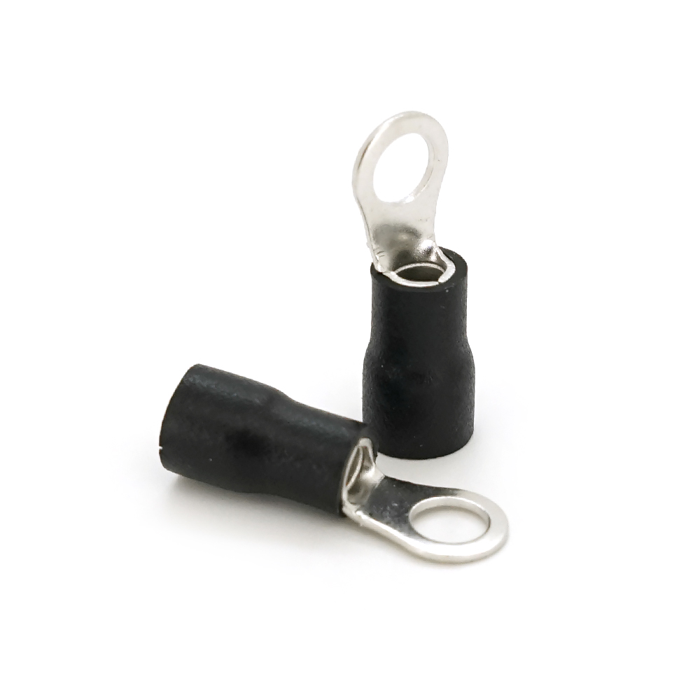 Клемма кольцевая "О" RV3,5-5 изолированная 2,5-4,0 мм латунь 37А 100 шт. (YUT_V11624)