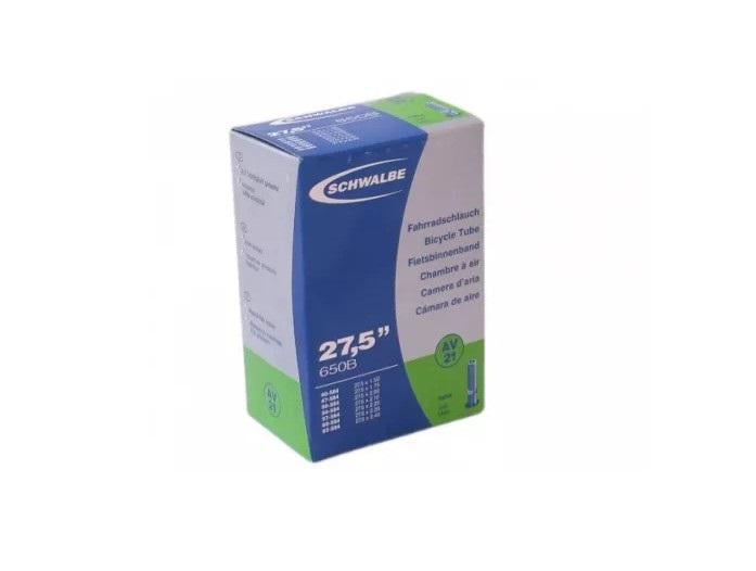 Велокамера Schwalbe 27,5" 40/62x584 AV21 40 мм EK AGV (TUB-42-38)