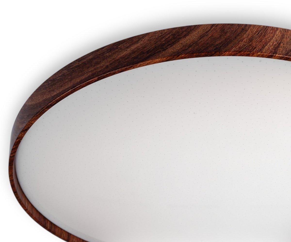 Потолочный светильник Vestum FOREST звездное небо 80W с ДУ 3000К-6500К 480х65 мм Дуб - фото 2