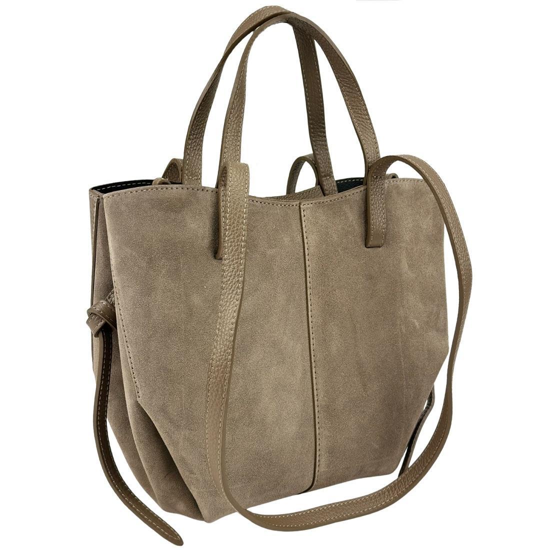 Сумка женская замшевая Firenze Italy F-IT-7888T Тауп (2656558550) - фото 3