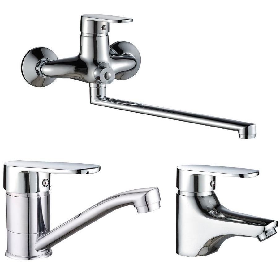 Набор смесителей для ванны Lidz Tani LDTAN001F1CRM4495745874 Хром (215206)
