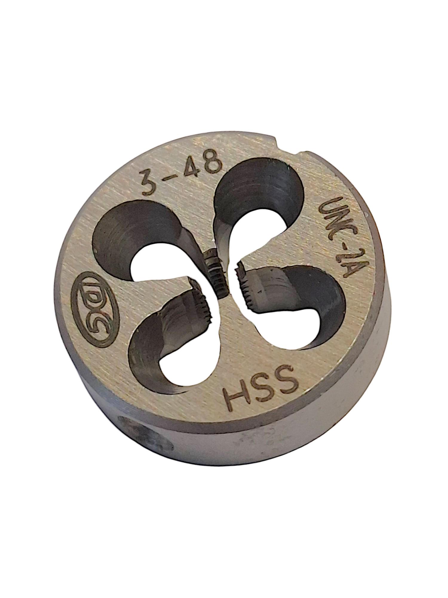 Плашка DC Swiss UNC №3 48 нитей Р6М5 HSS N5110 103895 (24946278)