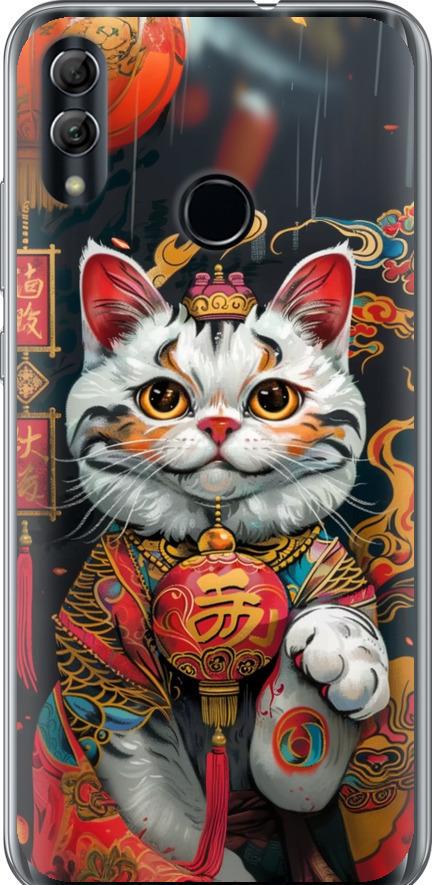 Чехол на Huawei Honor 10 Lite China Cat v2 (6135t-1618-42517) Чехол на Huawei Honor 10 Lite China Cat v2 (6135t-1618-42517)