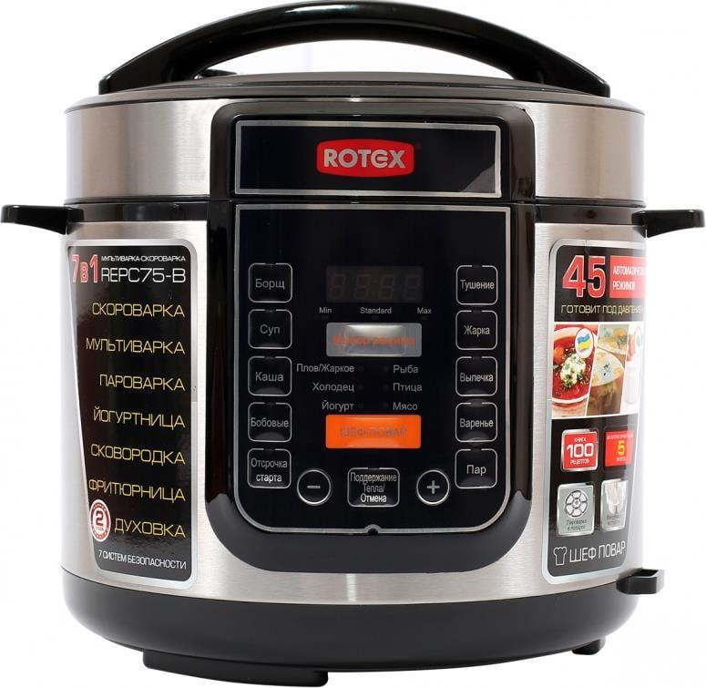 Мультиварка Rotex REPC 75 B (836)