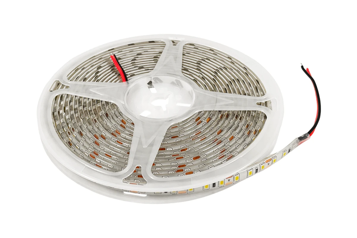 Светодиодная лента LEDUA 3528-60led-8mm-12V 4,8W/m IP65 Белый (357)