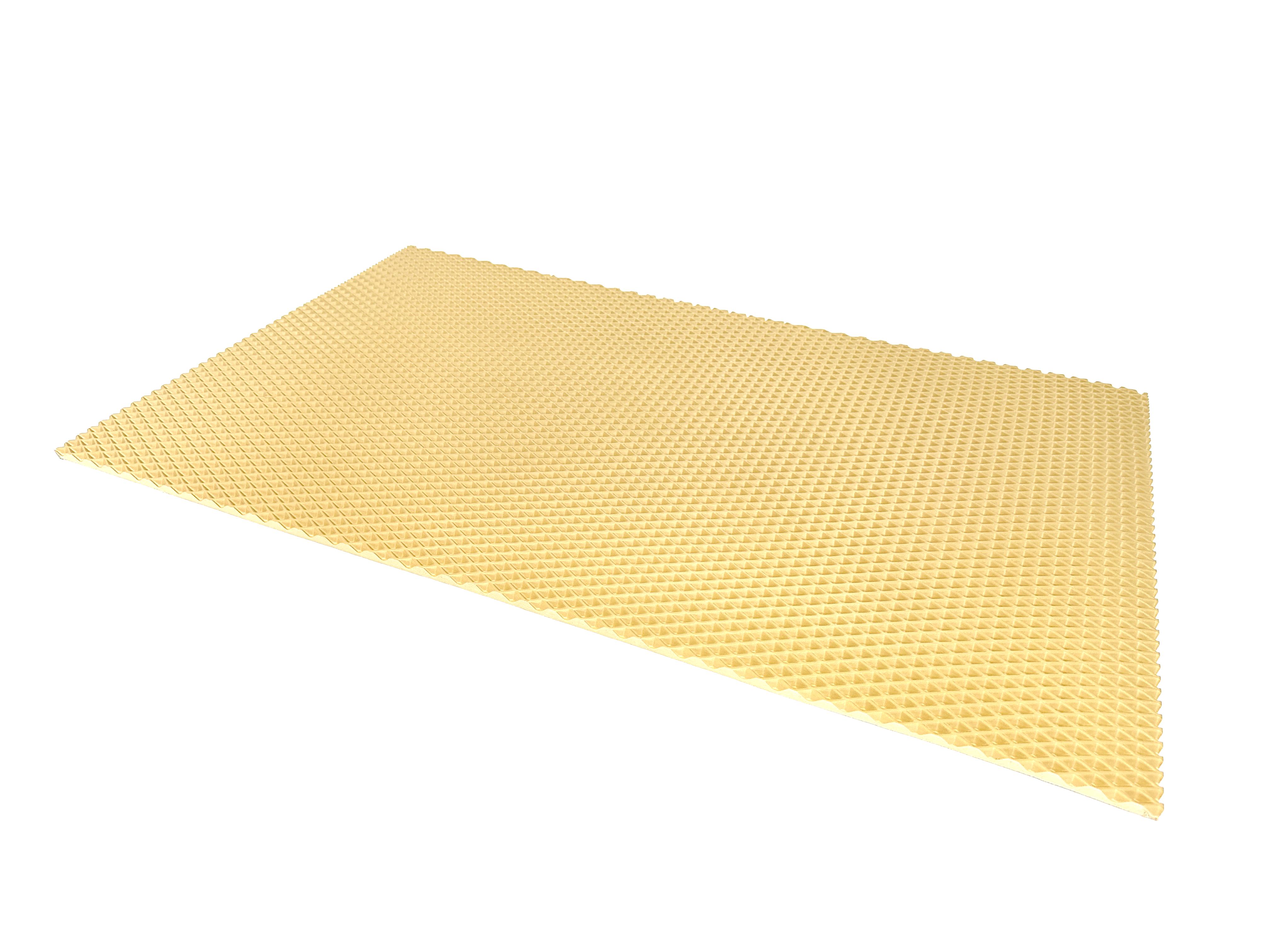 Килимок для котячого лотка EVAPUZZLE UltraMat одношаровий 100х60 см Бежевий (10060b1)