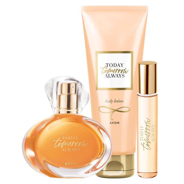 Набор женский парфюмированный Avon TTA Tomorrow 3в1 50/10/125 мл (AV98054)