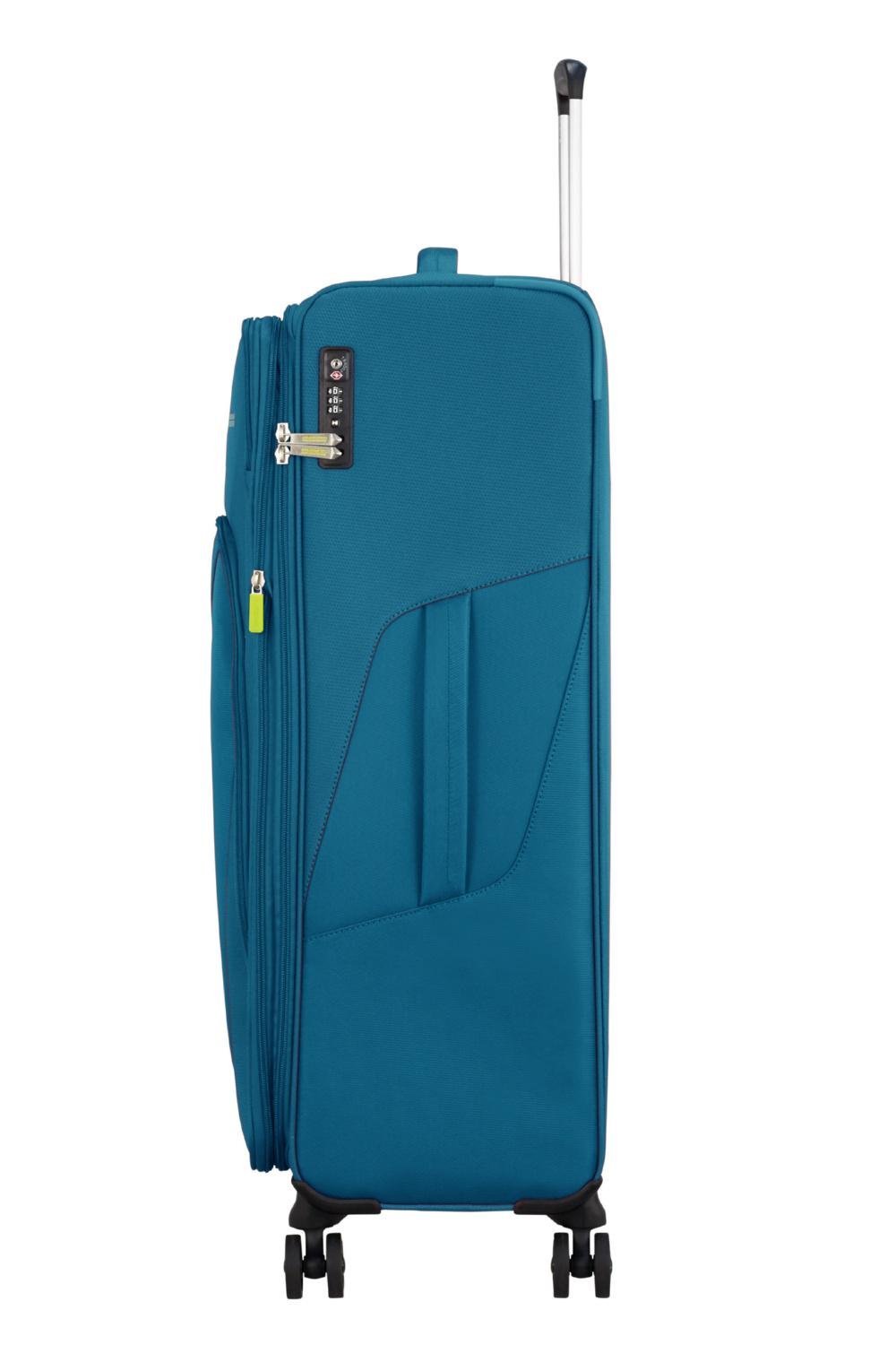 Валіза з розширенням American Tourister Summerfunk 79x46,5x30,5/32,5 см Бірюзова (78G-51005) - фото 5