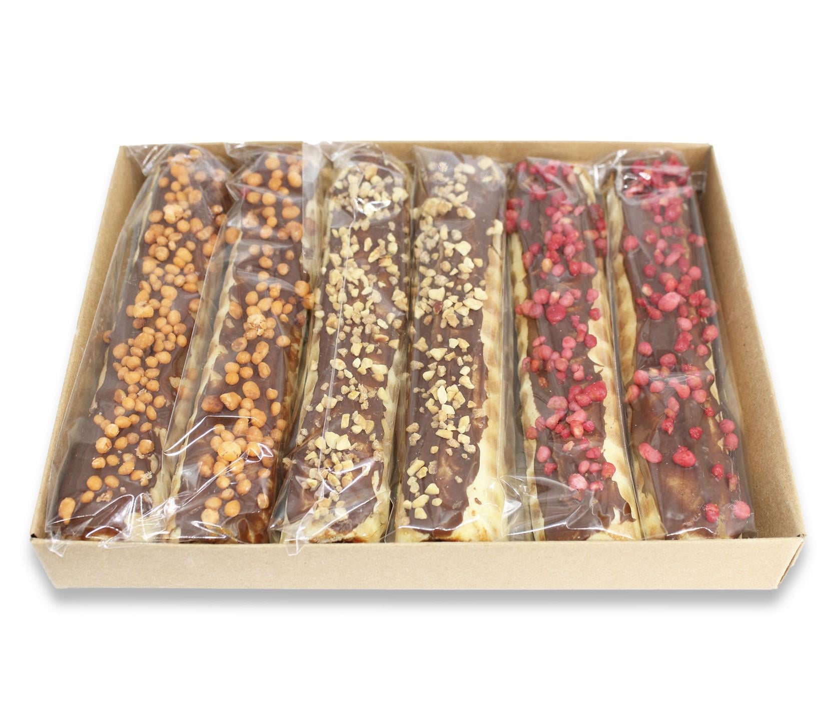 Подарочный набор вафельных трубочек со сгущенкой Крафт печиво 475 г 6 шт./уп.