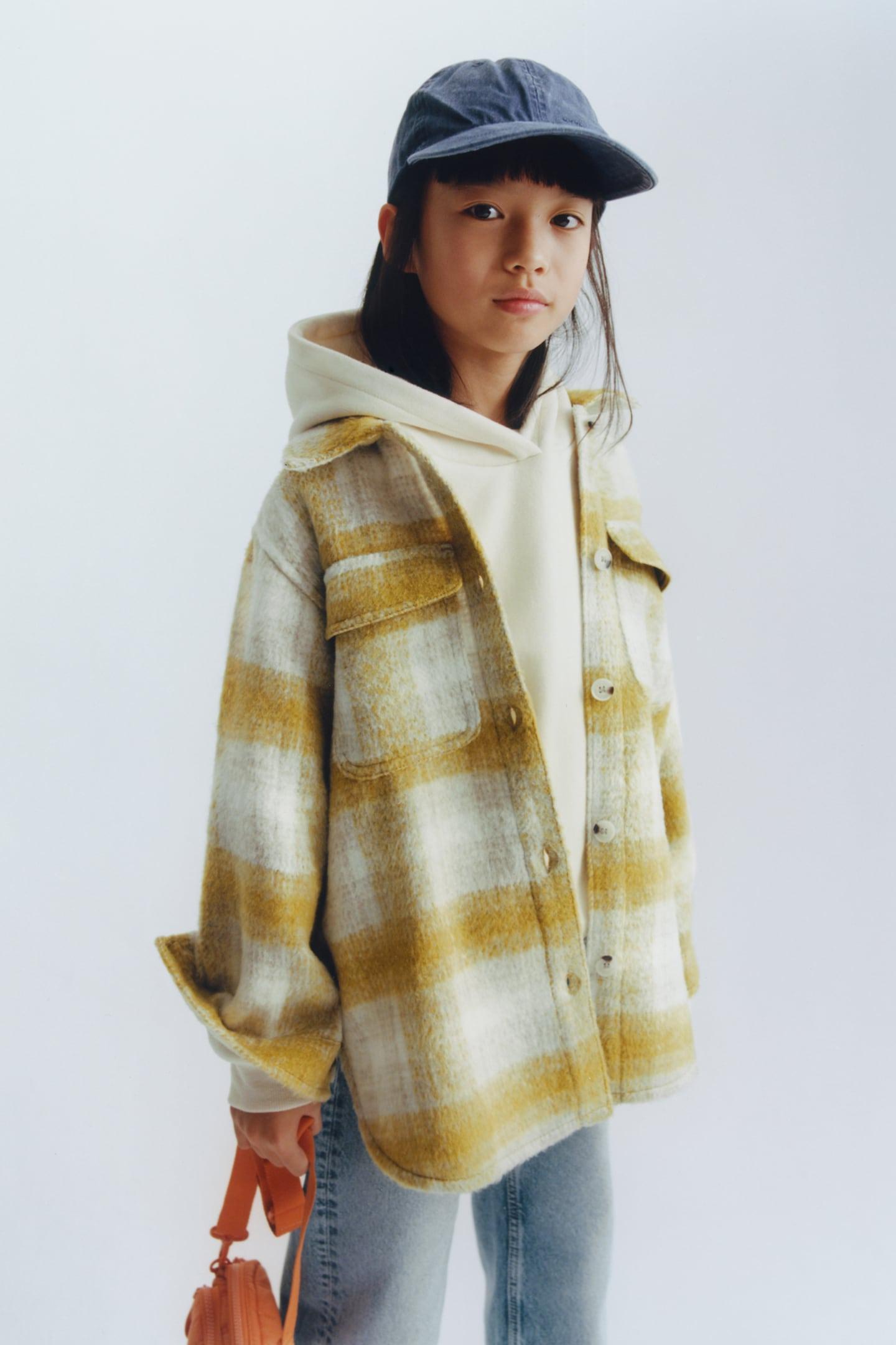 Куртка рубашка в клетку для девочки Zara 134 см Желтый (5854729515) Куртка рубашка в клетку для девочки Zara 134 см Желтый (5854729515)