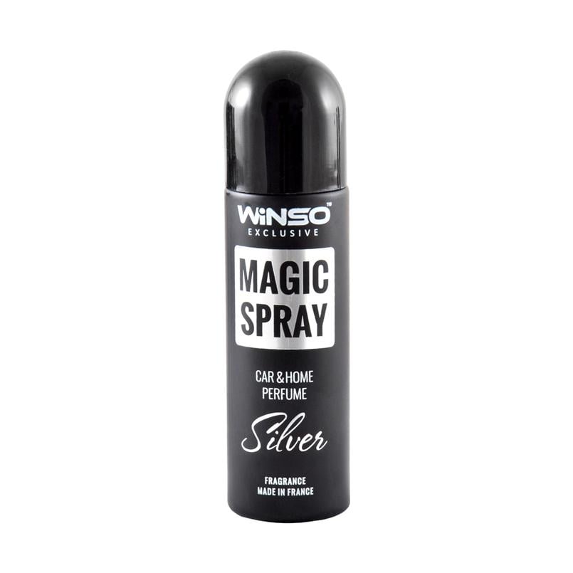 Ароматизатор Winso Magic Spray Exclusive Silver, 30мл 534090 в виде спрея