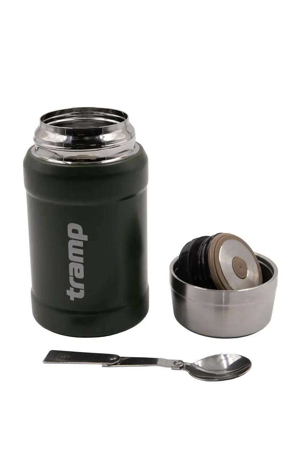 Термос харчовий Tramp з широким горлом у чохлі 0,8 л (UTRC-132-olive) - фото 12 Термос харчовий Tramp з широким горлом у чохлі 0,8 л (UTRC-132-olive) - фото 12
