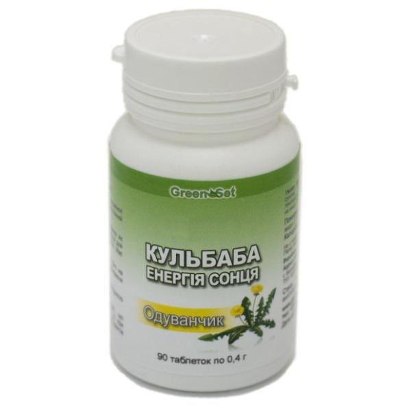 Комплекс для профилактики печени Green Set Одуванчик Энергия солнца 90 табл. (000024023)