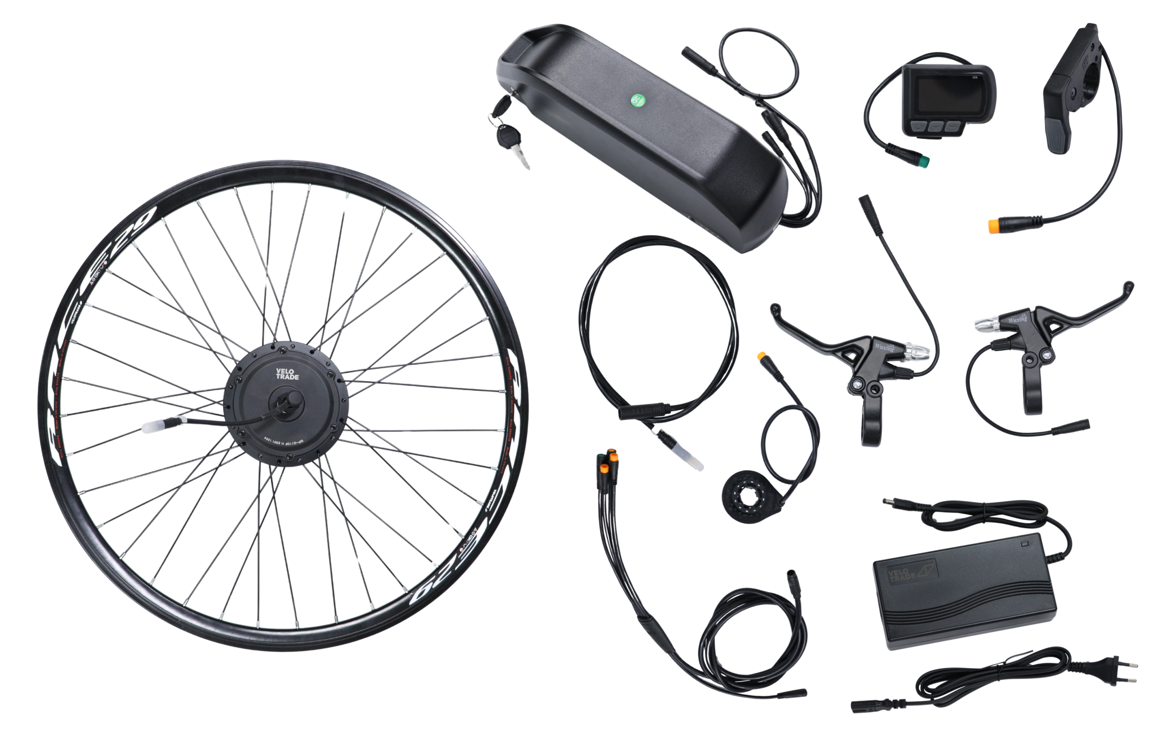 Велонабор задний электрический заводской 29" мотор MXSUS 500W аккумулятор/контроллер 48V 17,5Ah с дисплеем LSD