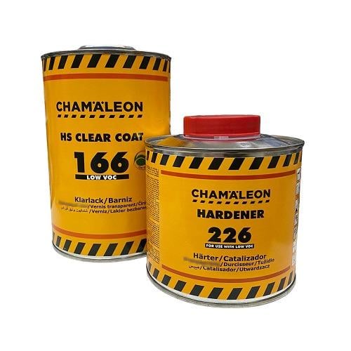 Лак акриловий безбарвний Сhamaleon 166 HS LOW VOC 2:1 1 л та 500 мл