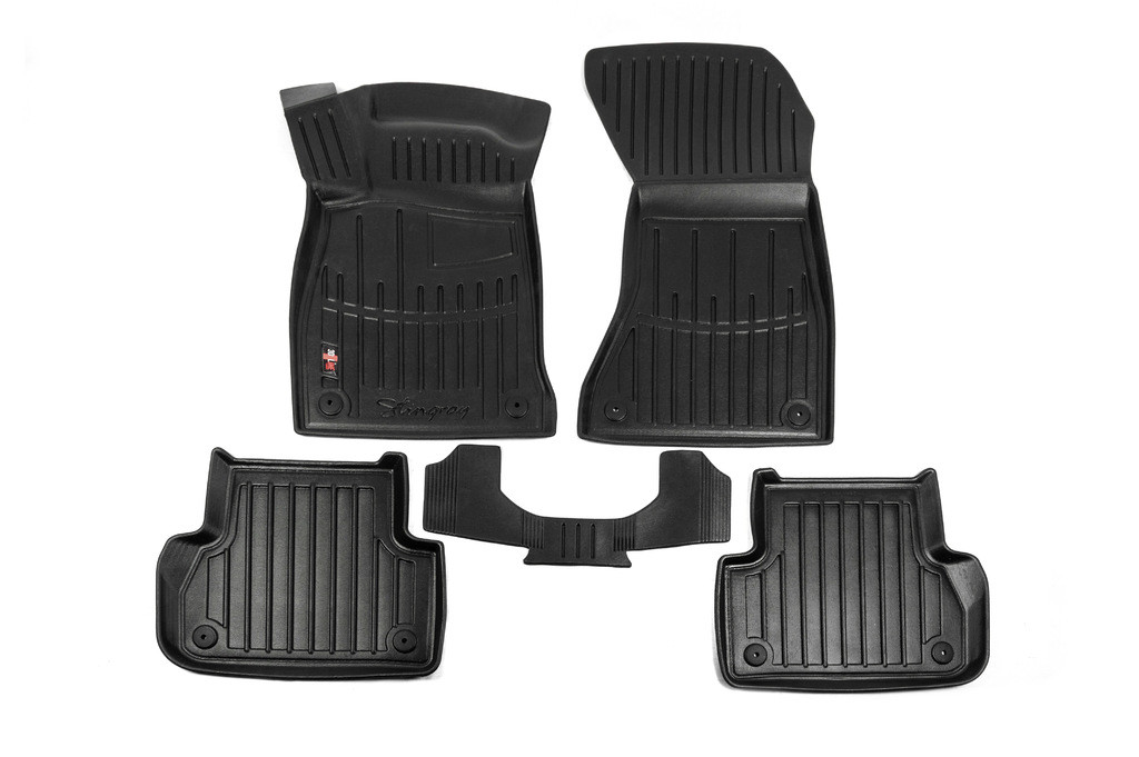Коврики автомобильные Stingray для Audi A4 B9 2015- г. 5 шт. Черный (1763842389)