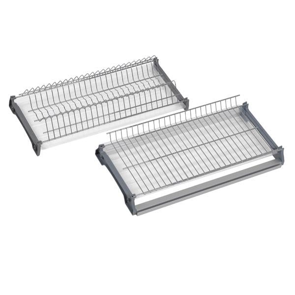 Сушарка для посуду Giff 800 мм з памою Хром (60790)