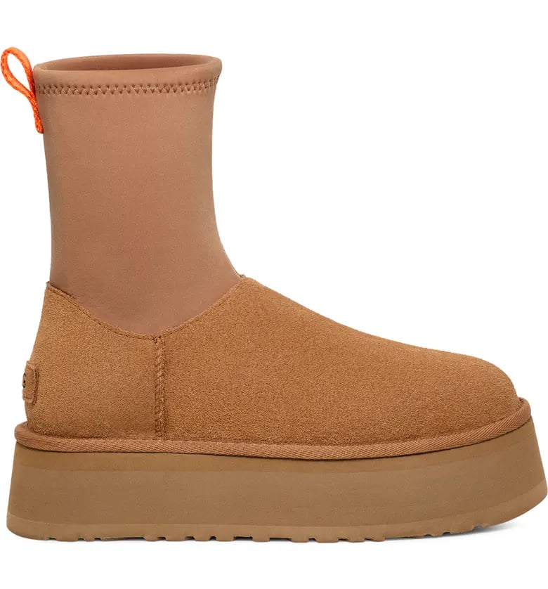 Уггі на платформі UGG Platform Classic Dipper р. 40 Chestnut (39083815)