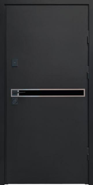 Дверь входная для улицы CITY PRO 1 960x2050 мм Черный Муар (41076)