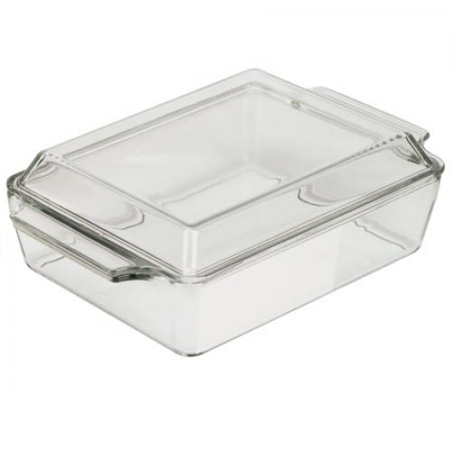 Каструля для запікання Stenson 236738 з кришкою термоскло 1,5 л (541184)