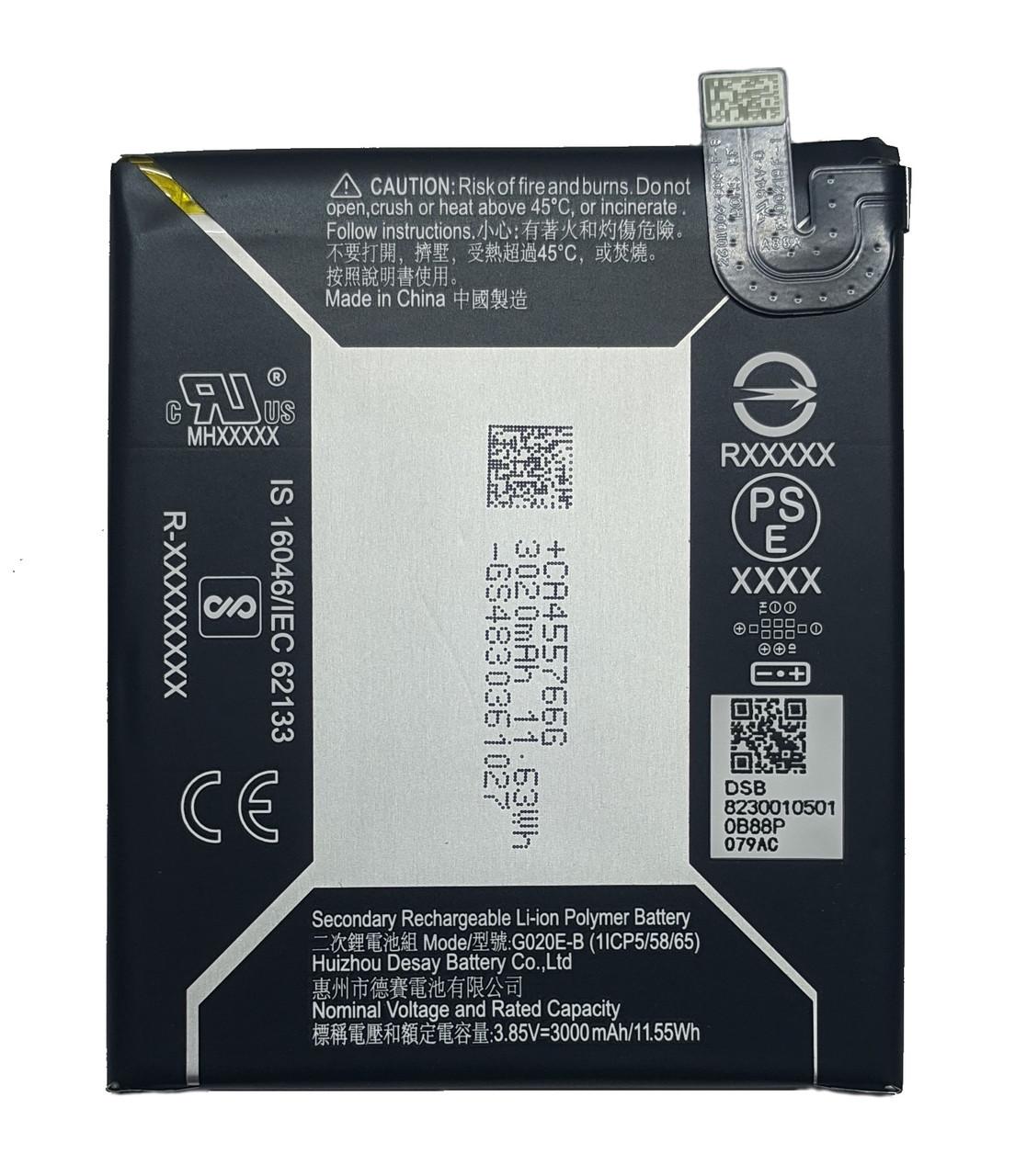 Батарея Google Pixel 3A GO20E-B/G020E-B PRC Батарея Google Pixel 3A GO20E-B/G020E-B PRC