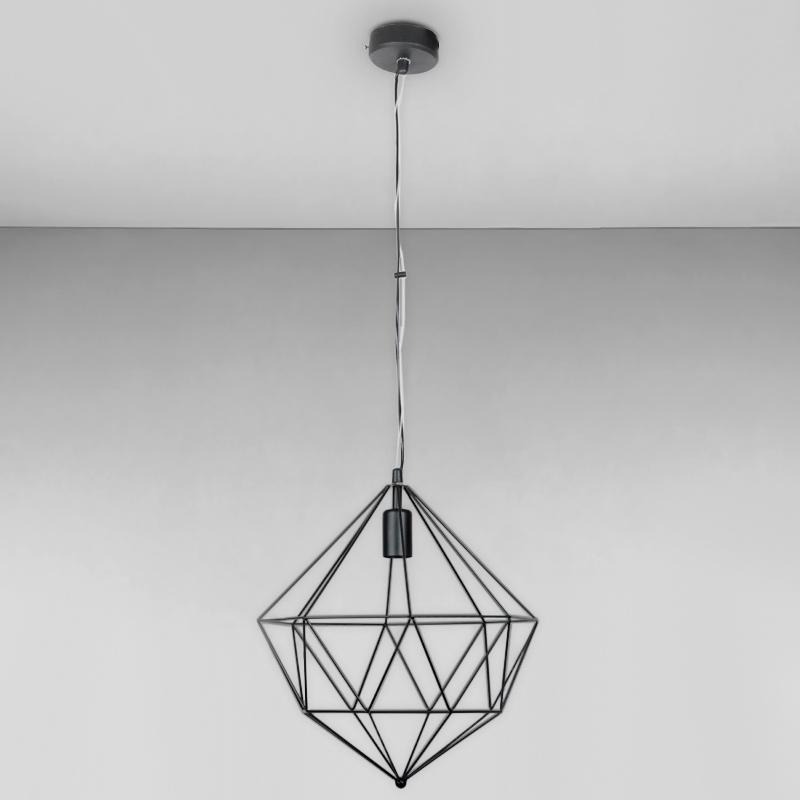 Люстра підвісна Light House SU-18186/1P 350х350х900 мм Чорний