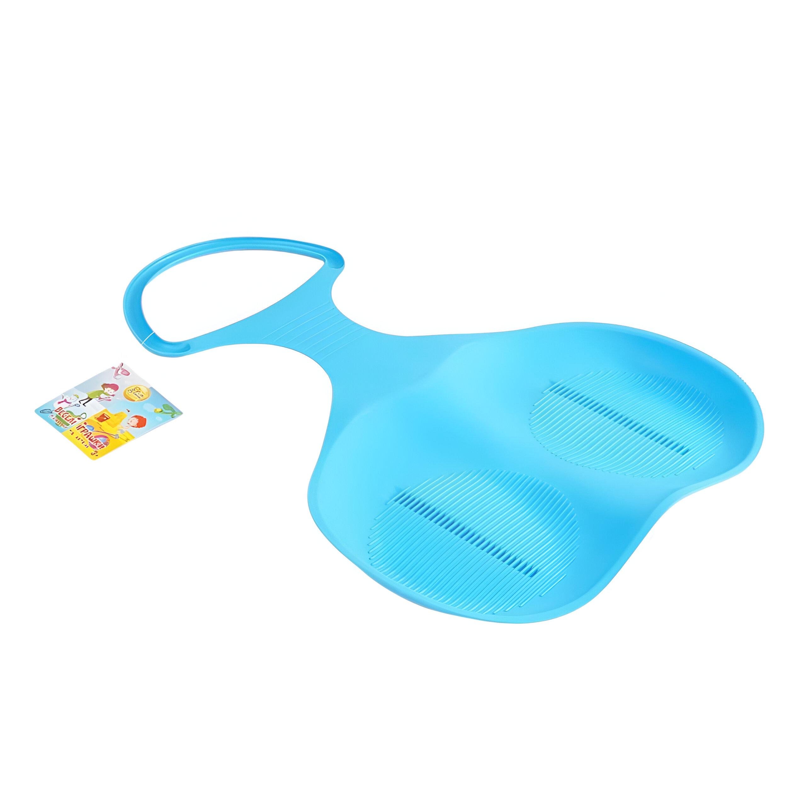 Снігокат для дітей 4FUN Game Club Крижинка 70505 пластиковий Блакитний (29674185)