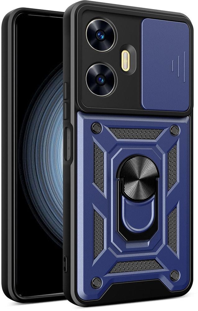 Чехол с защитой камеры 3DGuard Realme C55 Blue (33863-28)