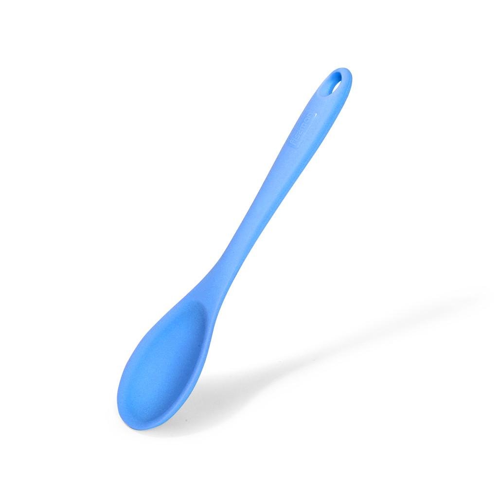 Ложка сервірувальна Fissman Iris 27x6x2 см із силікону Блакитний (1323.2)