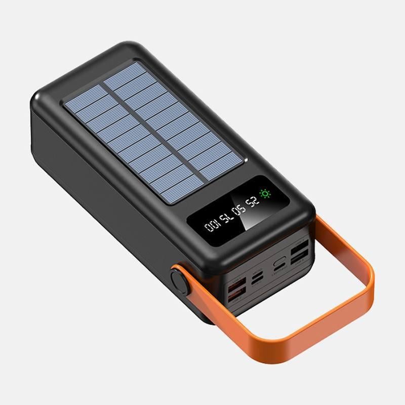 Повербанк с солнечной панелью и кабелями YM-638 100000 mAh (cac3464c)
