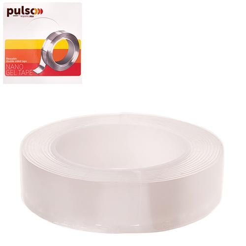 Многоразовая двухсторонняя скотч-лента PULSO NGT-3302 3 м 30х2 мм (NGT-3302)