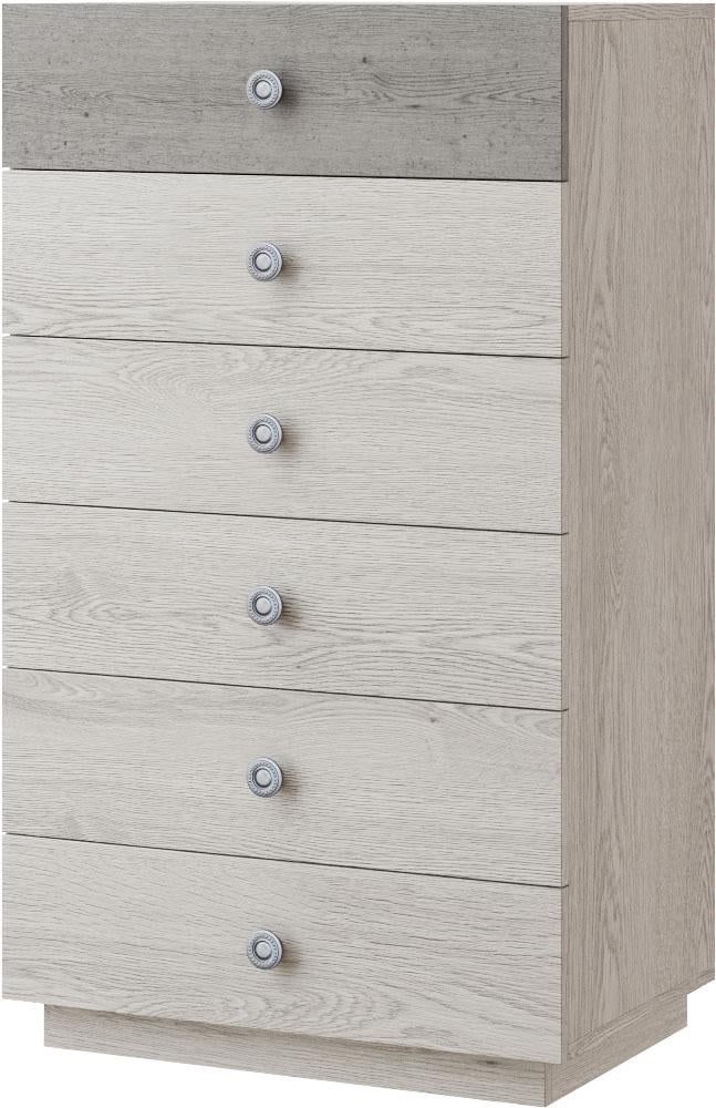 Комод Вивиан 6 ящиков Артвуд светлый (000-000-532)