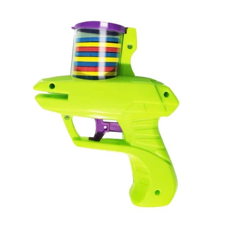 Пистолет катапульта для фрисби Зеленый (29434152)
