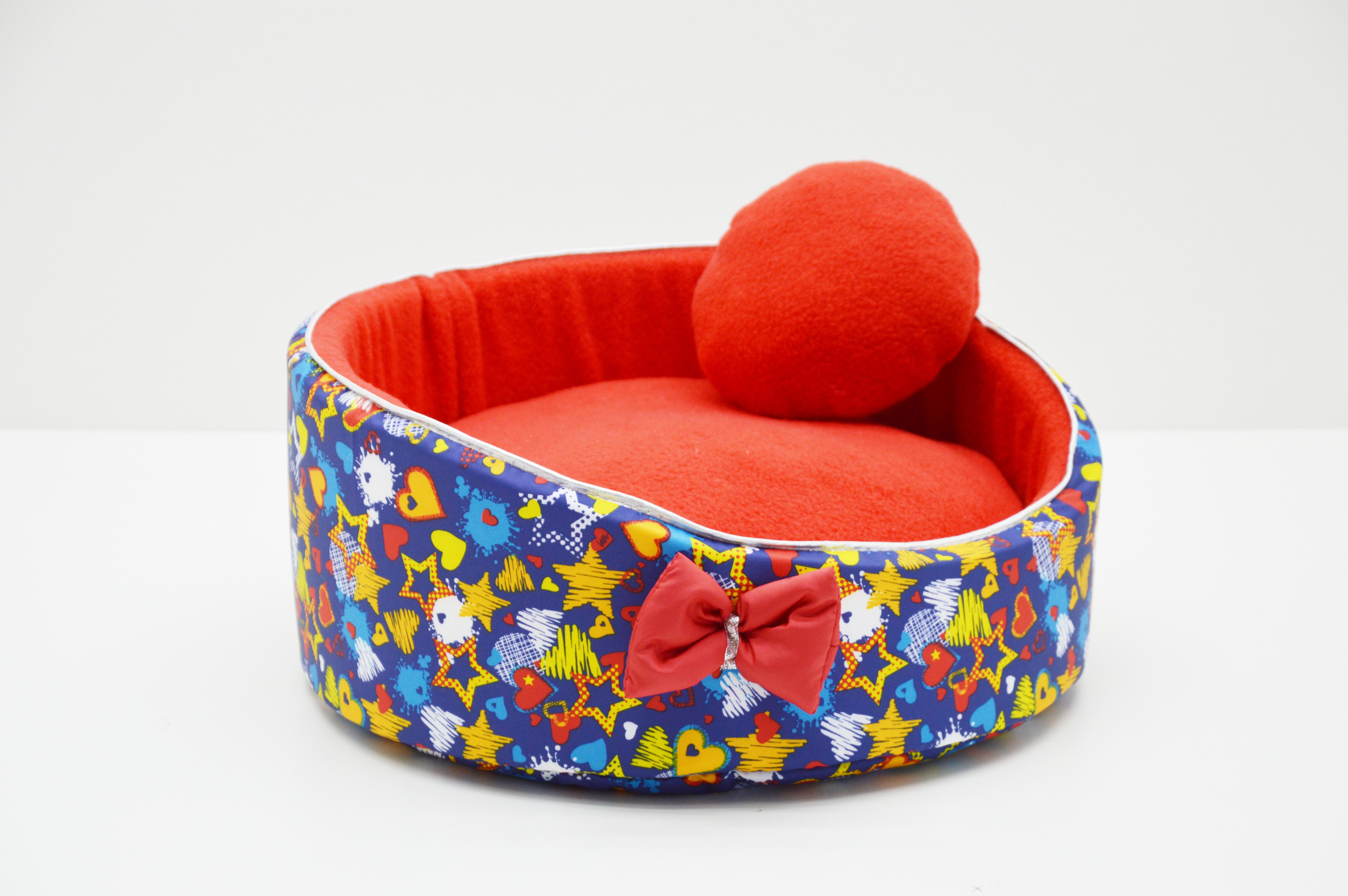 Лежак для животных Звездочка №2 500х145 мм Синий