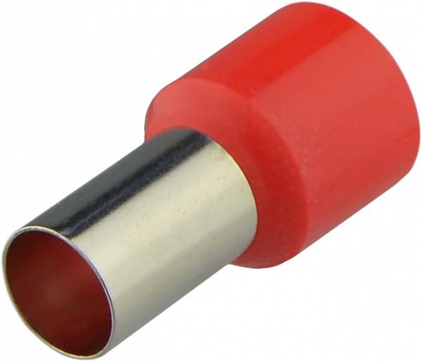 Наконечник изолированный АСКО-Укрем НТ 25,0-12 25 мм2 гильза 12 мм 1 шт. Красный (A0060010160) Наконечник изолированный АСКО-Укрем НТ 25,0-12 25 мм2 гильза 12 мм 1 шт. Красный (A0060010160)