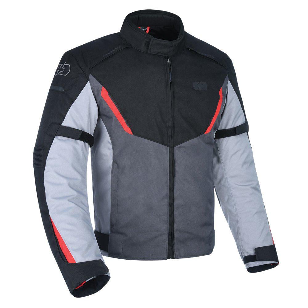 Мотокуртка OXFORD Delta 1.0 MS Jkt S Black/Grey/Red (39353)