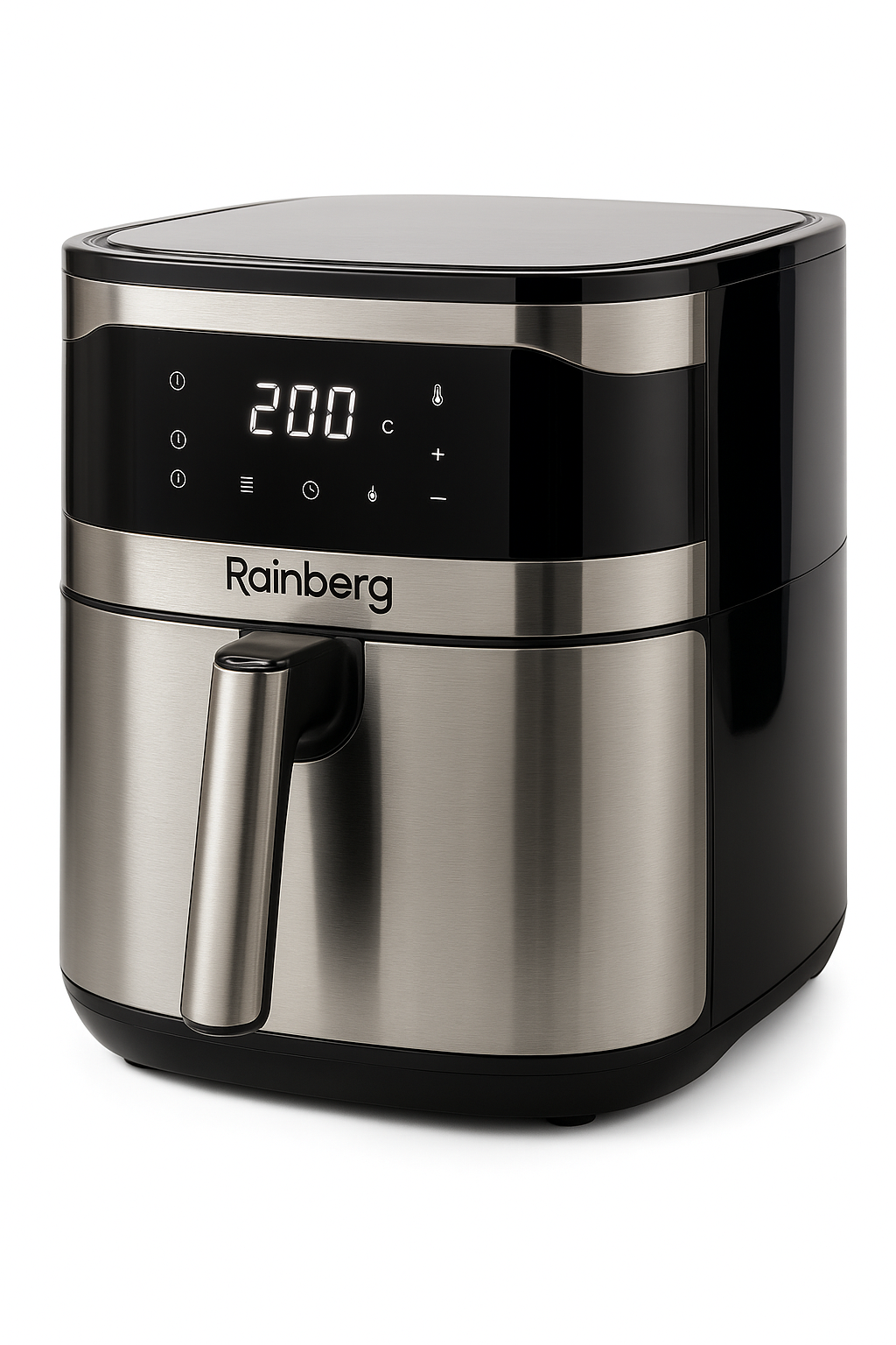 Аерофритюрниця Rainberg RB-2330 4200 Вт з цифровим табло два тена 8,5 л (31018778)