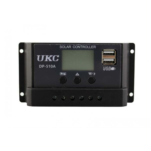 Контроллер заряда от солнечной батареи UKC DP-510A 10 A (U0000060301)