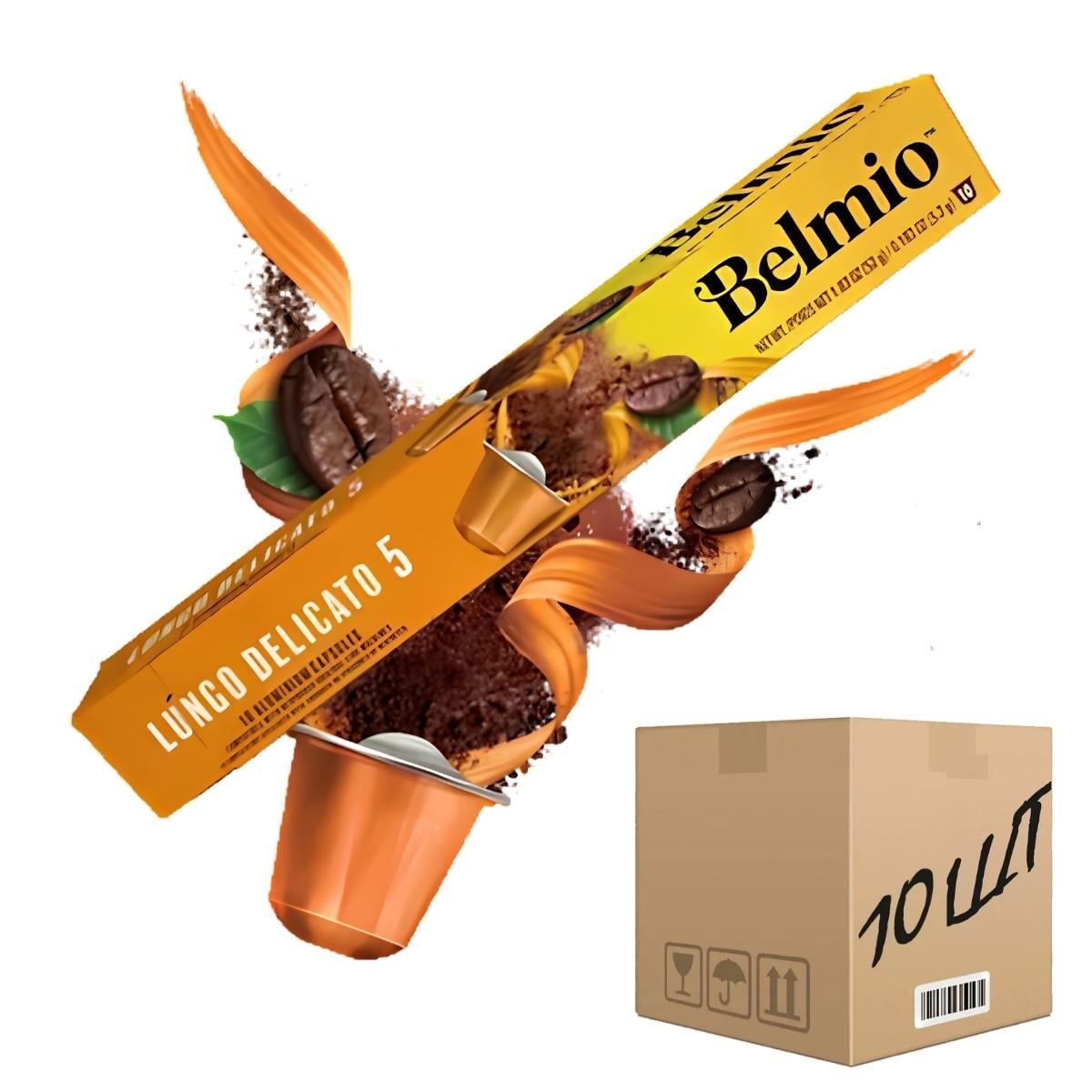 Кава в капсулах Nespresso Belmio Lungo Delicato 10 шт. ящик 10 шт. (setBij10000503) Кава в капсулах Nespresso Belmio Lungo Delicato 10 шт. ящик 10 шт. (setBij10000503)