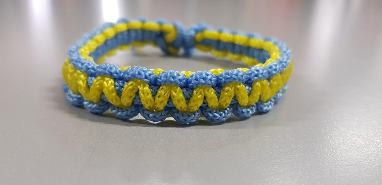 Браслет патриотический Желто-голубой (1638276956) Браслет патриотический Желто-голубой (1638276956)