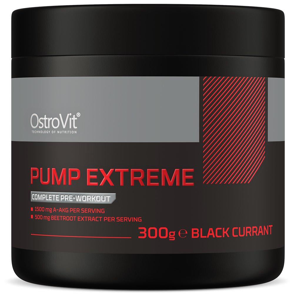 Комплекс предтренировочный OstroVit Pump Extreme Черная смородина 300 г Комплекс предтренировочный OstroVit Pump Extreme Черная смородина 300 г
