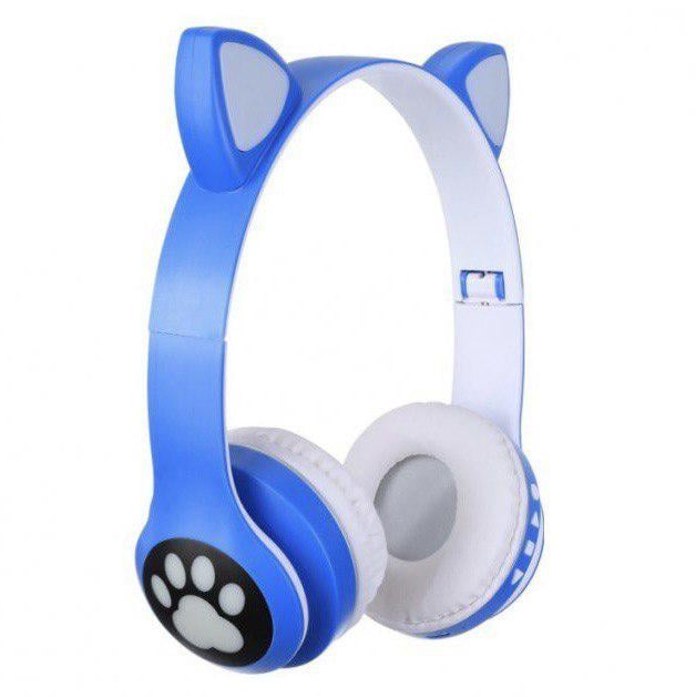 Навушники дитячі Cat ear vzv-23m Bluetooth Синій