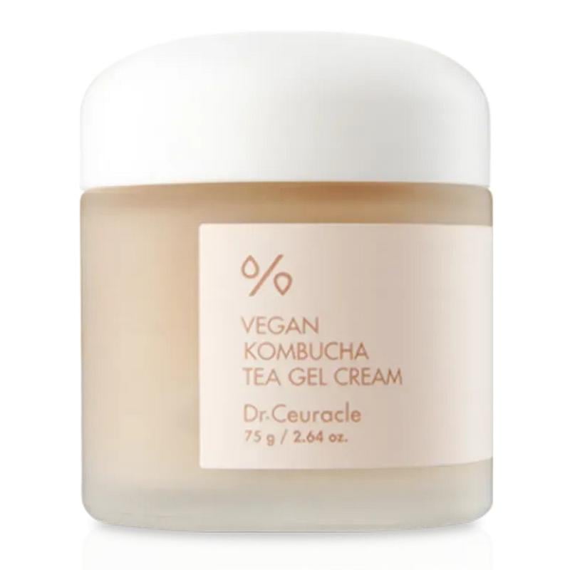 Крем-гель з екстрактом комбучі Dr.Ceuracle Vegan Kombucha Tea Gel Cream 75 г (8806133615058)