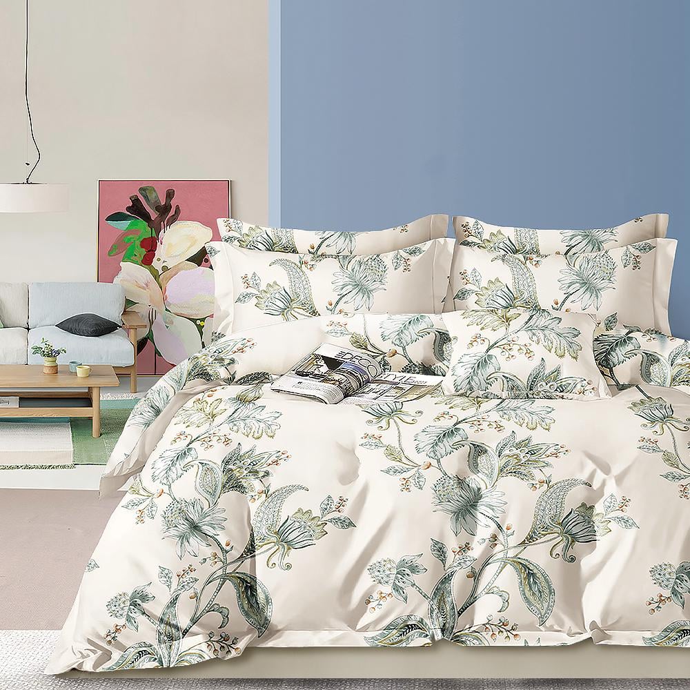 Комплект постельного белья Zastelli YY207/Curry полуторный сатин 145х210 см Разноцветный (22349)